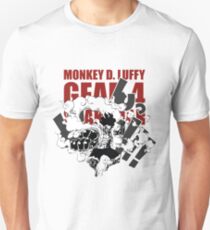 Luffy Gear 4 T Shirts Redbubble - gear 4 snakeman luffy slim fit t shirt