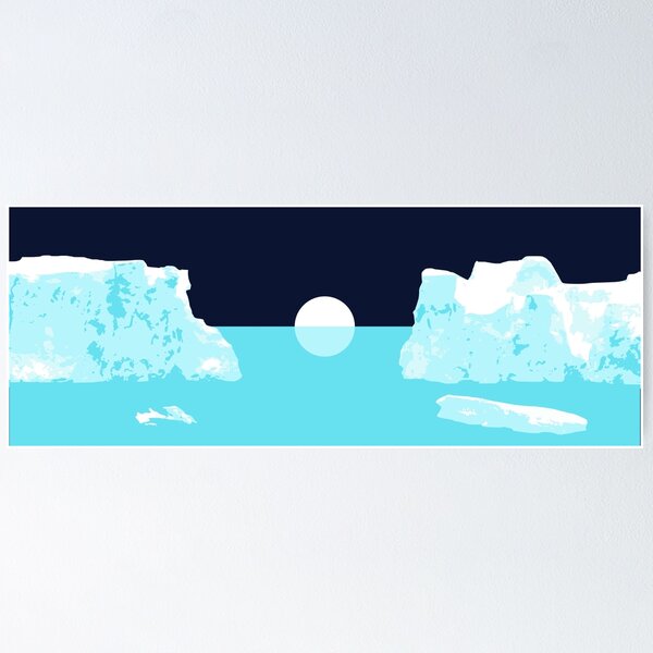Icebergs and Galaxies: 'Keep It Simple' Edition Poster