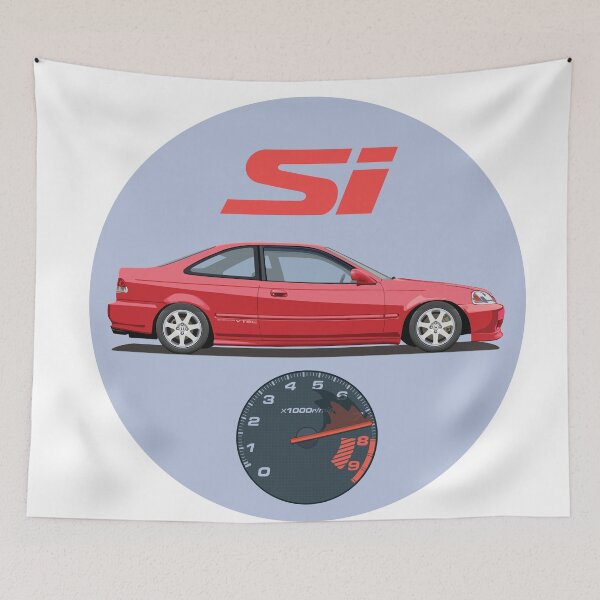 Item preview, Civic Si Melano Red designed and sold by jaminak.