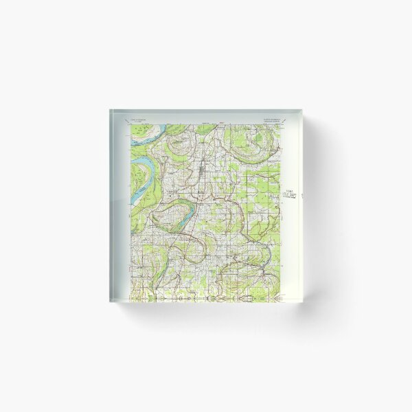 Item preview, USGS TOPO Map Mississippi MS Clayton 336849 1955 62500 designed and sold by WetdryvacRBO2.