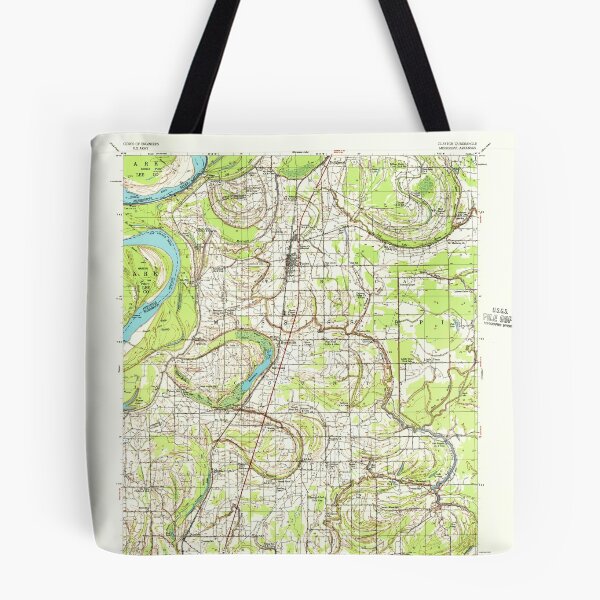 Item preview, USGS TOPO Map Mississippi MS Clayton 336849 1955 62500 designed and sold by WetdryvacRBO2.