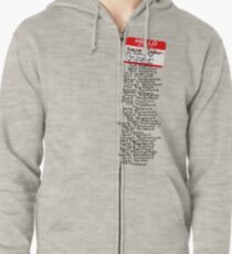 Have You Signed Sherri's Birthday Card? Zipped Hoodie