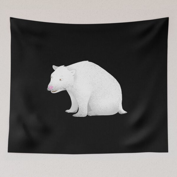 Item preview, Seated Snow polar bear  designed and sold by jasmineberry.