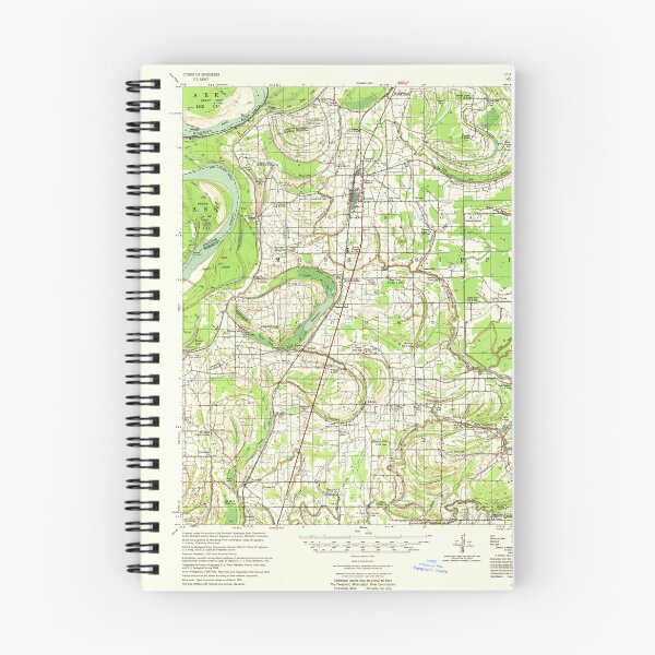 Item preview, USGS TOPO Map Mississippi MS Clayton 336850 1955 62500 designed and sold by WetdryvacRBO2.