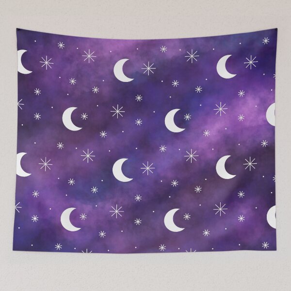 Item preview, Space Galaxy (Moon and Stars) designed and sold by Design Minds Boutique.