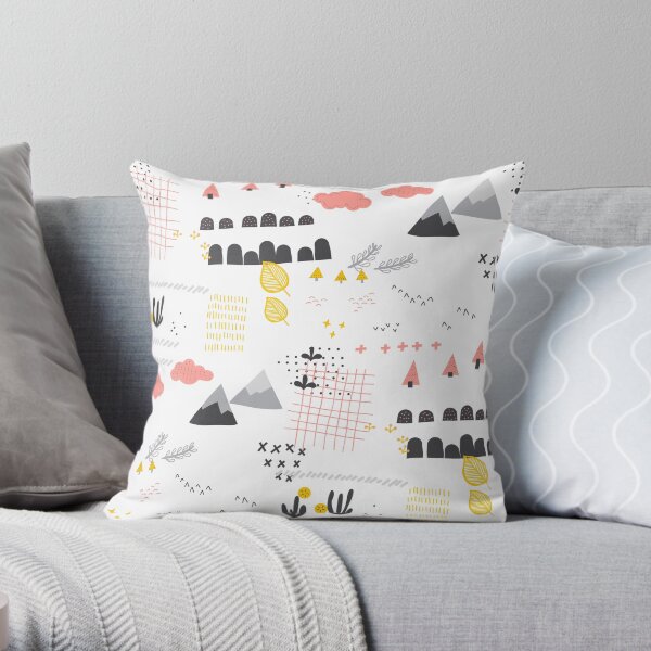 Paysage scandinave Coussin