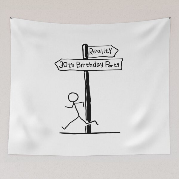 Item preview, 30th Birthday Party Reality designed and sold by lynchhorizon.