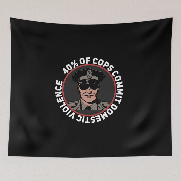 Item preview, 40% of Cops Commit Domestic Violence BLM T-Shirt designed and sold by Joepseudo.