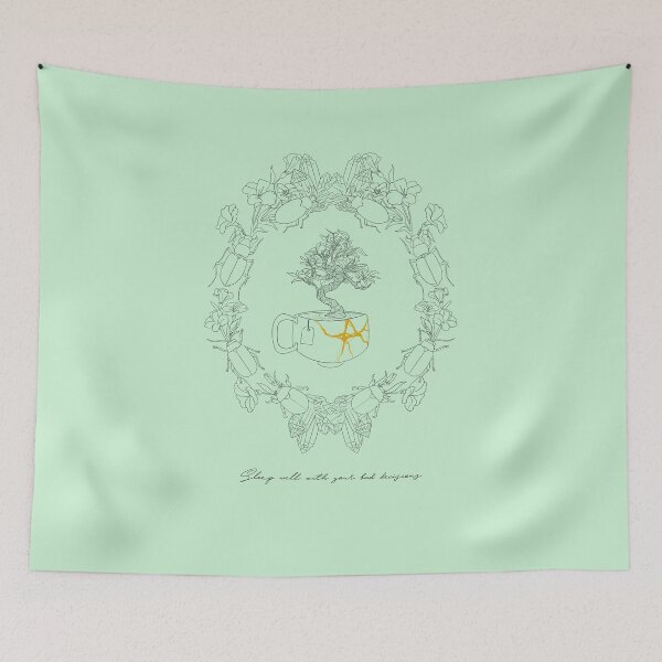 Item preview, Caduceus Mural  designed and sold by tralma.