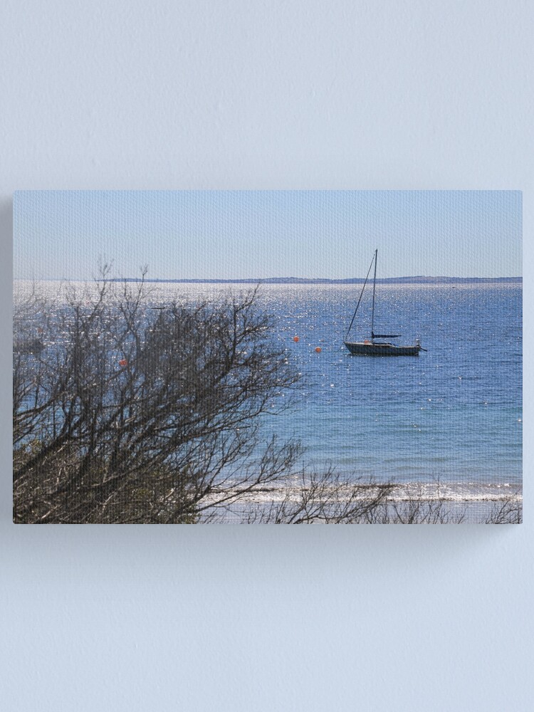 Alternate view of Boat by Flinder's Pier Canvas Print