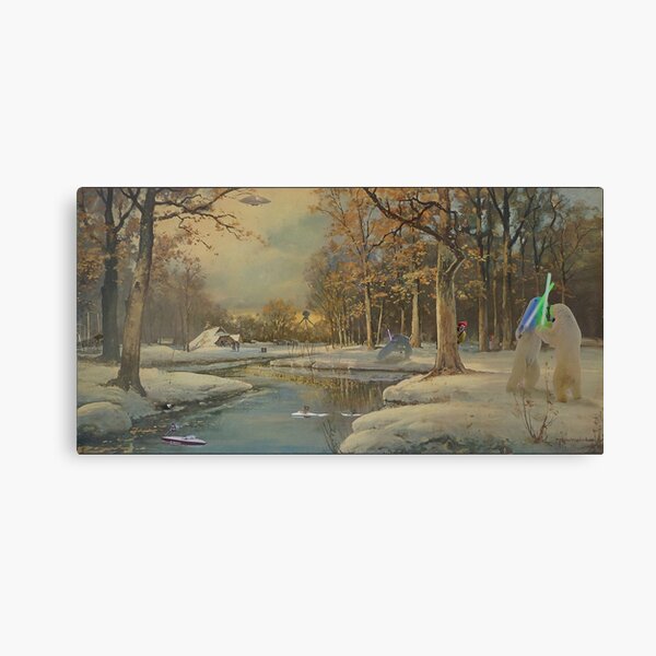 Snowscape Canvas Print