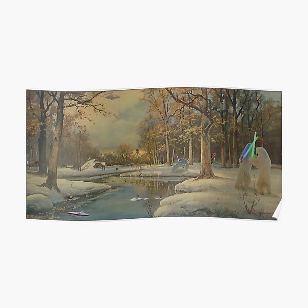 Snowscape Poster