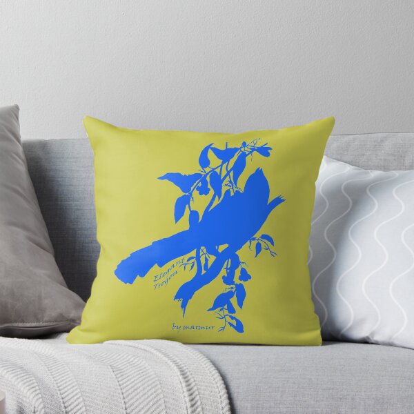 Item preview, Blue Elegant Trogon silhouette designed and sold by marmur.