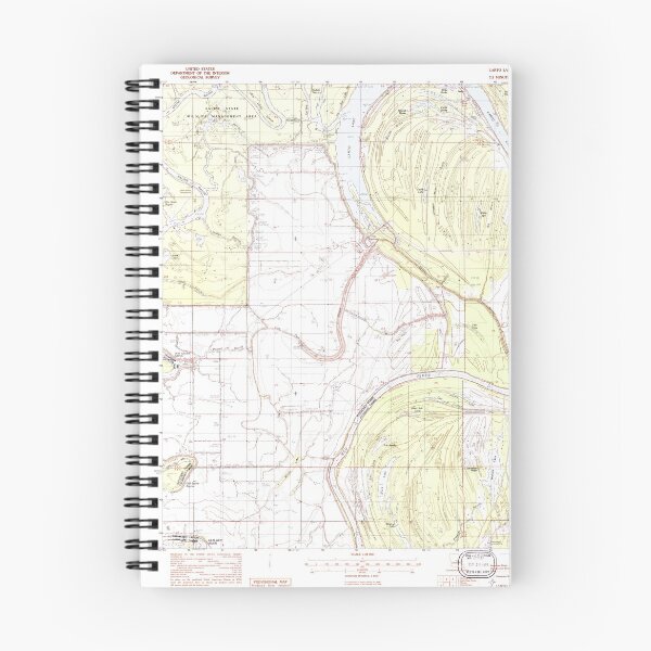 Item preview, USGS TOPO Map Louisiana LA Larto Lake South 332550 1982 24000 designed and sold by WetdryvacRB01.