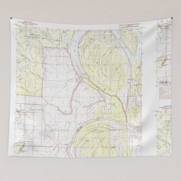 Item preview, USGS TOPO Map Louisiana LA Larto Lake South 332550 1982 24000 designed and sold by WetdryvacRB01.