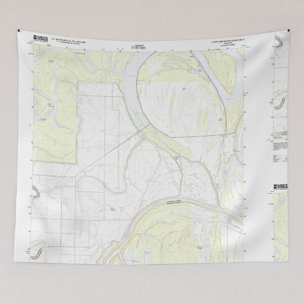 Item preview, USGS TOPO Map Louisiana LA Larto Lake South 20120309 TM designed and sold by WetdryvacRB01.