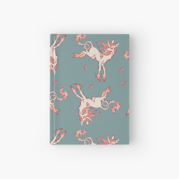 Unicorn Pattern Hardcover Journal