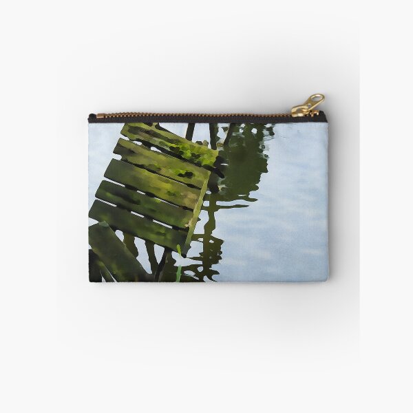 Item preview, We Used To Fish Here | Lake Jetty Dock Pier - Watercolor Painting designed and sold by Christopher Taylor.