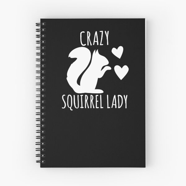 Item preview,  Crazy Squirrel Lady white designed and sold by jazzydevil.
