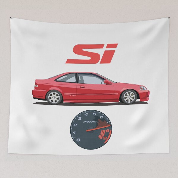 Item preview, Civic Si Melano Red designed and sold by jaminak.