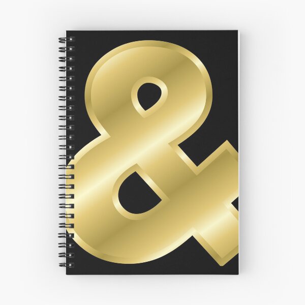 Item preview, The Ampersand - Gold designed and sold by CRHerrera.