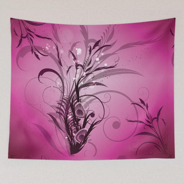 Item preview, Pink Magical ferny plant designed and sold by Kimber Nova.