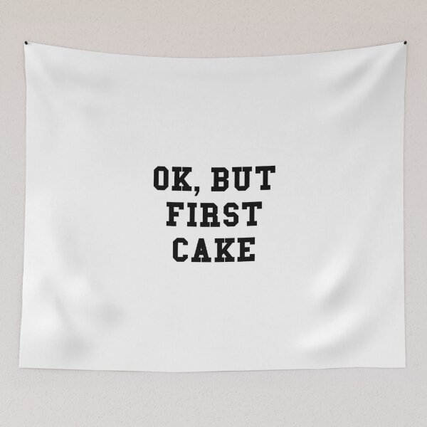 Item preview, OK But First Cake designed and sold by bainermarket.