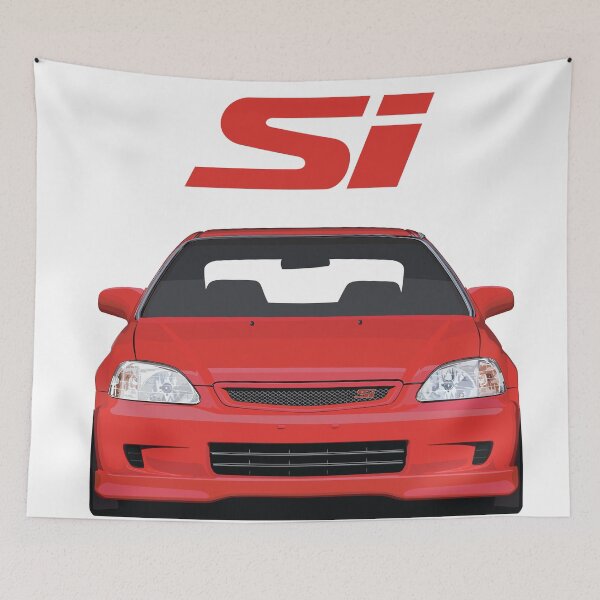 Item preview, Civic Si Melano Red Front designed and sold by jaminak.