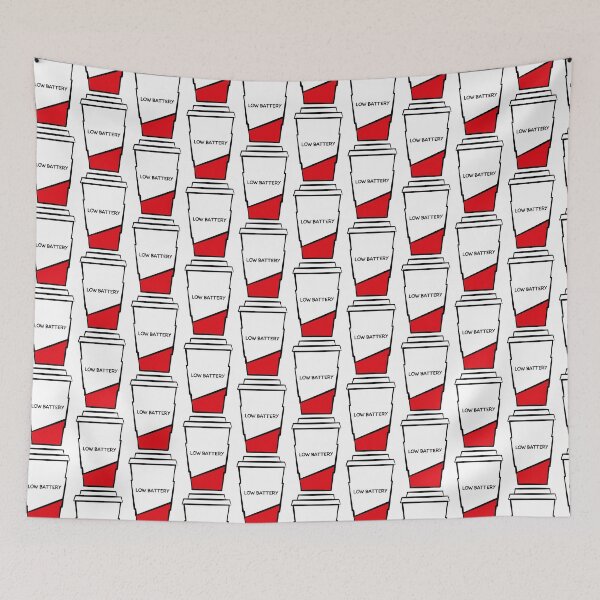 Item preview, Low Coffee - Need Coffee, Low battery  designed and sold by Akram96.