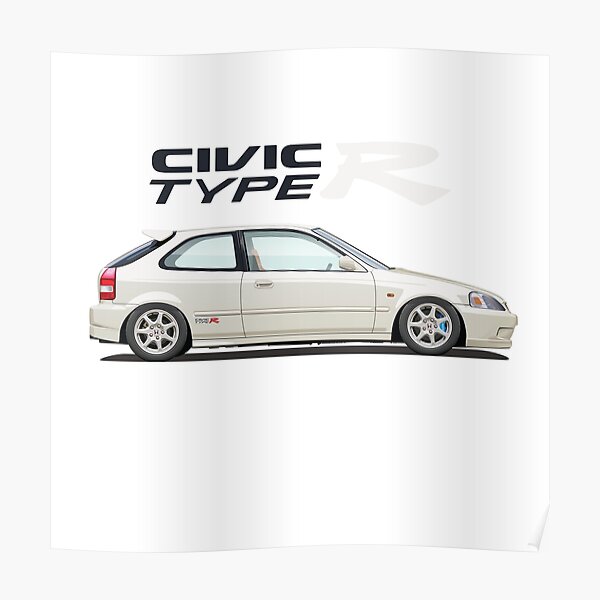Civic Type R EK Poster