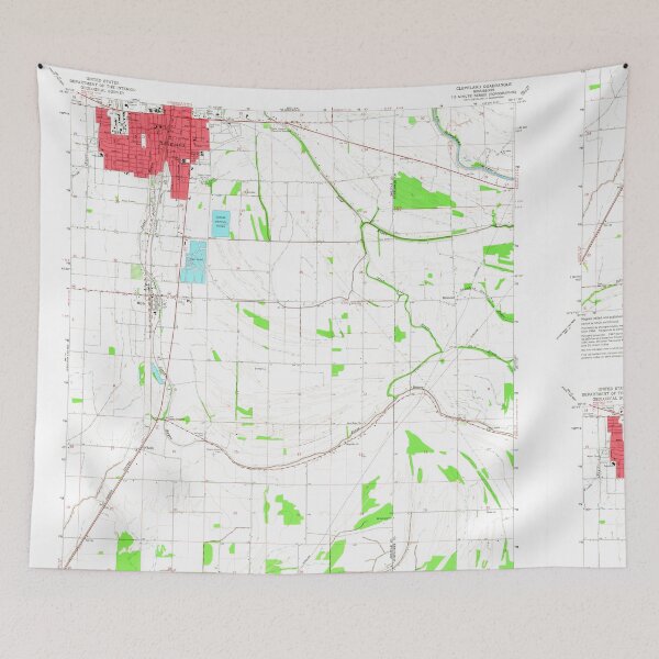 Item preview, USGS TOPO Map Mississippi MS Cleveland 335481 1966 24000 designed and sold by WetdryvacRBO2.