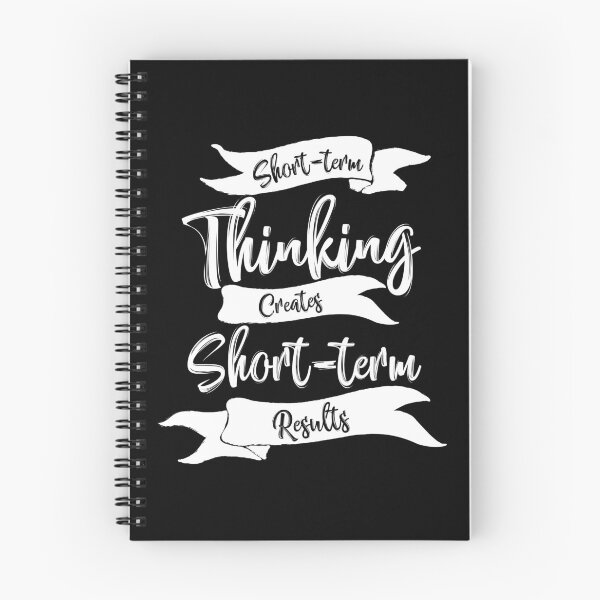 Item preview, short term thinking creates short term results designed and sold by Akram96.