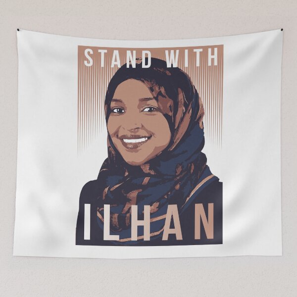 Item preview, Stand With Ilhan Omar designed and sold by radvas.