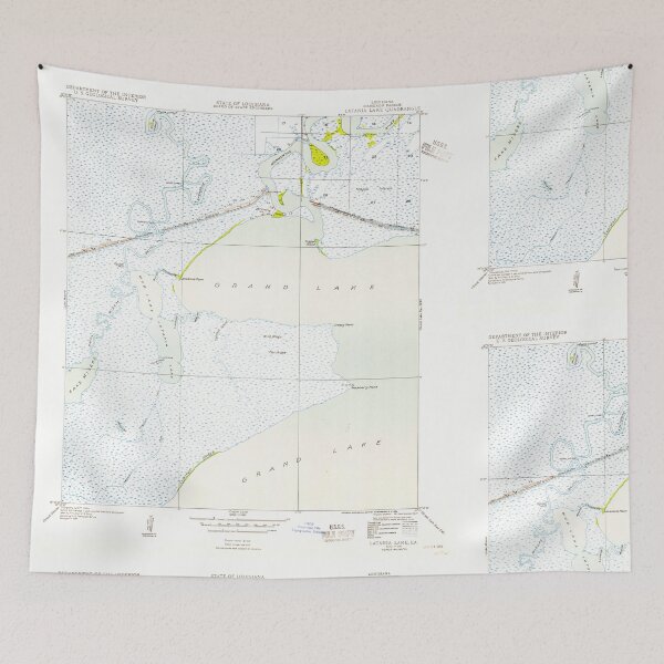 Item preview, USGS TOPO Map Louisiana LA Latania Lake 333913 1935 31680 designed and sold by WetdryvacRB01.