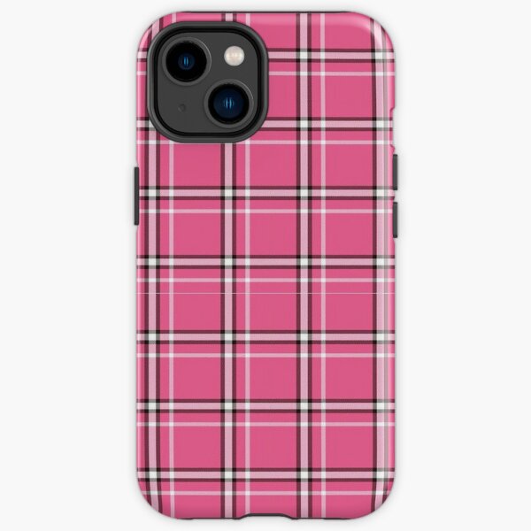 Pastel Checkered Check Pink Pattern Plastic Phone Case/Cover For iPhone  Samsung