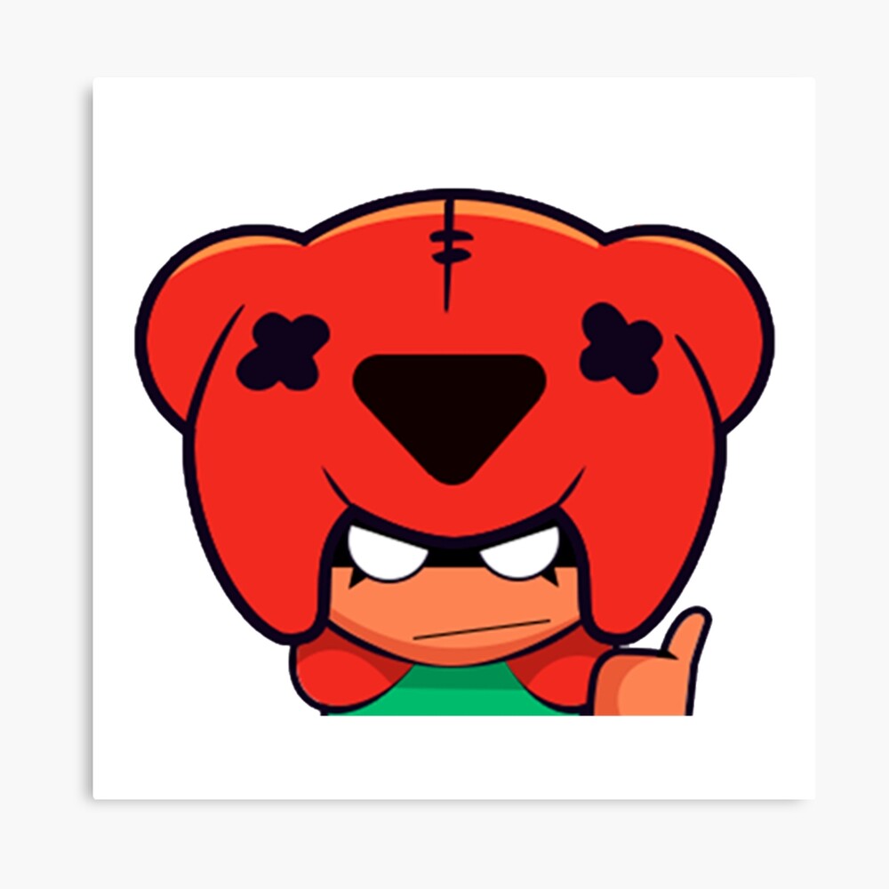 Lamina Fotografica Nita Brawl Stars De Kurkings Redbubble - dibujos de nita brawl stars