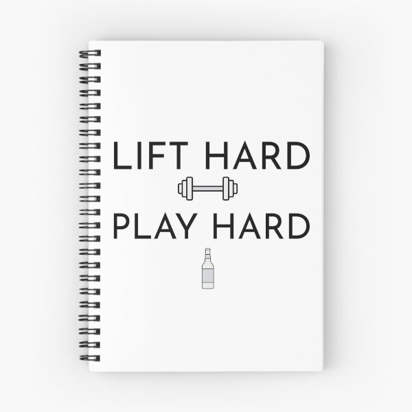 Item preview, Lift Hard Play Hard - CrossFit designed and sold by Kristin Novotny.