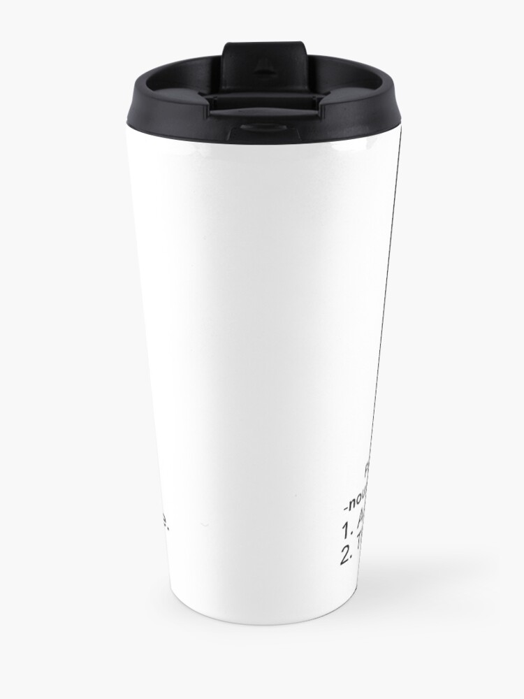 Alternate view of Cation Travel Mug