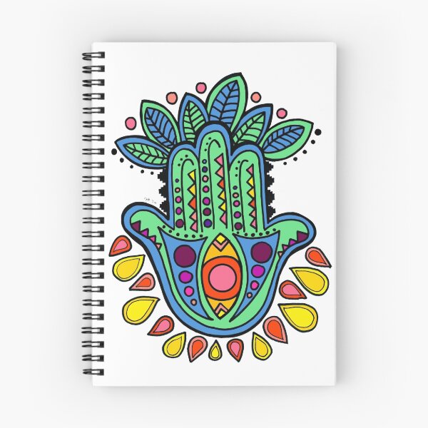 Item preview, Colorful Hamsa designed and sold by Corey Paige Designs.