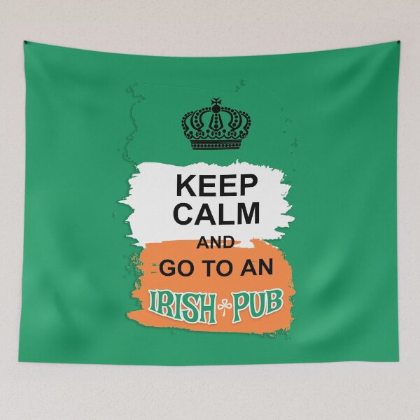 Item preview, Irish Pub | St. Patrick's Day | | Green Apparel | Keep Calm and Go to an Irish Pub designed and sold by PureCreations.