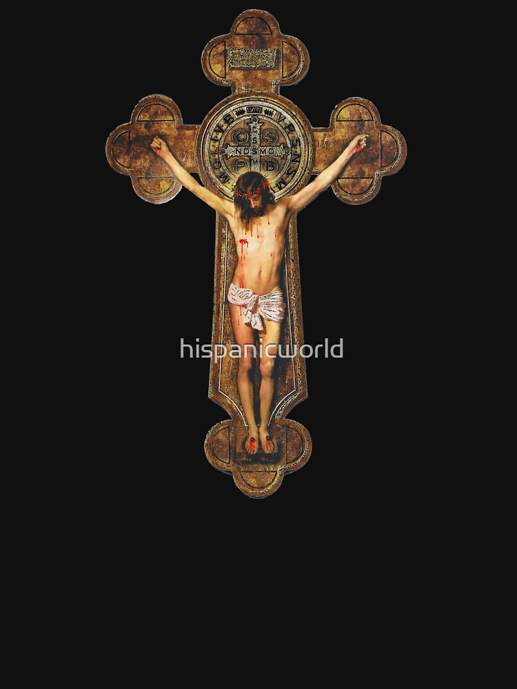 Jesus T-Shirt Catholic T-Shirt Crucifix Passion