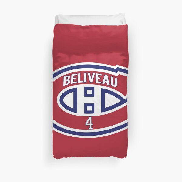 Beliveau Habs Logo Housse de couette