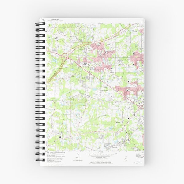 Item preview, USGS TOPO Map Mississippi MS Clinton 335487 1980 24000 designed and sold by WetdryvacRBO2.