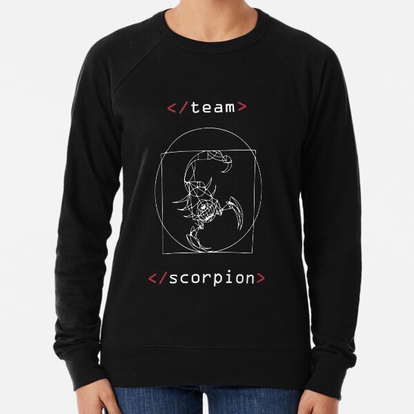 Artikel-Vorschau von Team Scorpion Da vinci Vitruvian Scorpion, designt und verkauft von arrowroottees.
