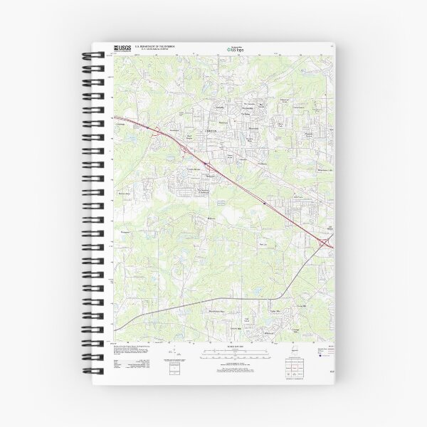 Item preview, USGS TOPO Map Mississippi MS Clinton 20120508 TM designed and sold by WetdryvacRBO2.