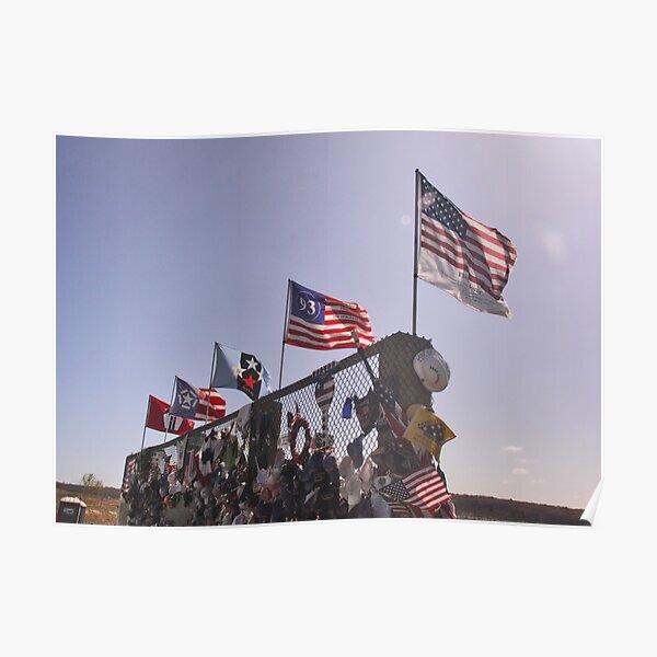 America's Flags of Heroism Poster
