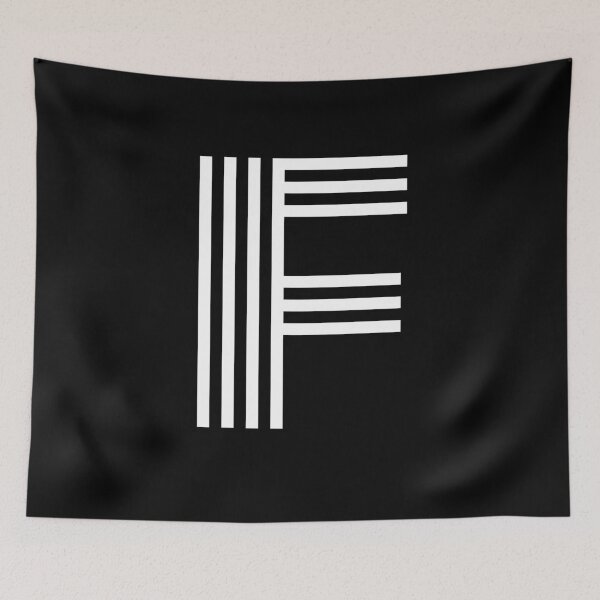 Item preview, Alphabet F (Uppercase letter f), Letter F designed and sold by marosharaf.