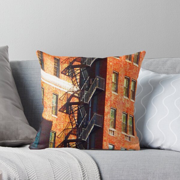 Item preview, Tall Buildings with Fire Escape designed and sold by PhotosByTrish.