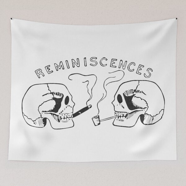 Item preview, Reminiscences - Skulls and Pipes  designed and sold by RainyDayTees.