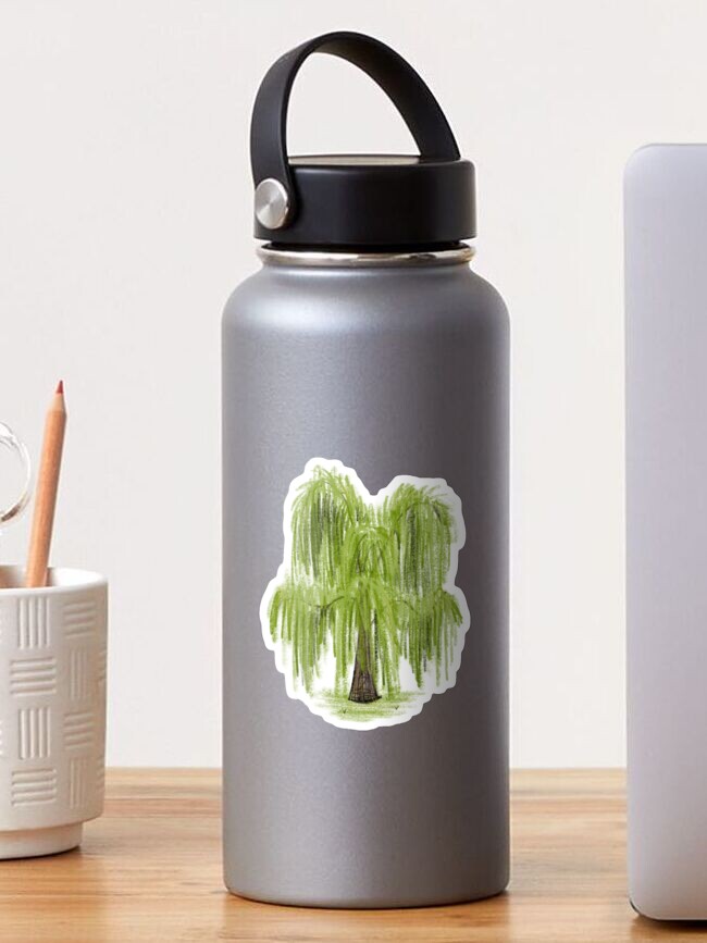Thumbnail 1 of 3, Sticker, Willow Tree designed and sold by Dart-Frog.